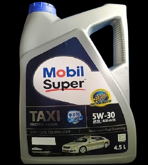 MOBIL SUPR FF TAXI 5W-30 CTN 4x4.5L:IN CP